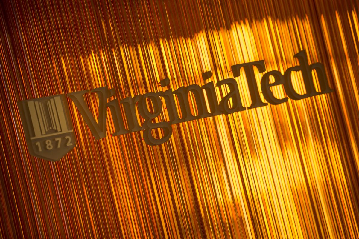 VT Signage Behind Reception Desk (Second Floor)